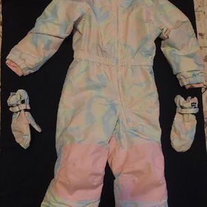 Land's End Children's Snowsuit with Gloves
